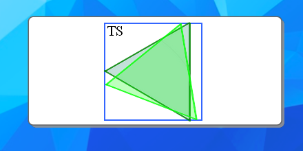 Inscrire un triangle équilatéral dans un carré