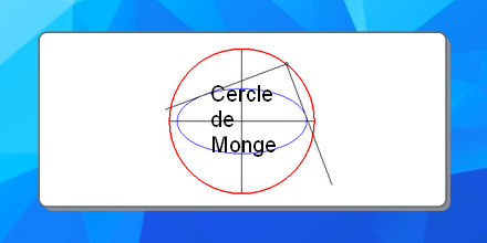 Le cercle de Monge